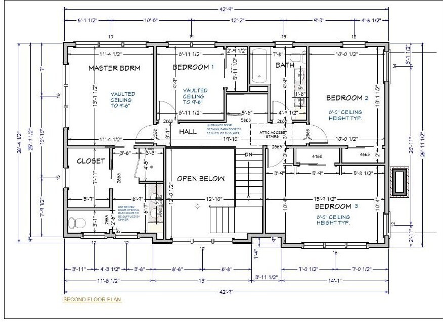 New floor plan