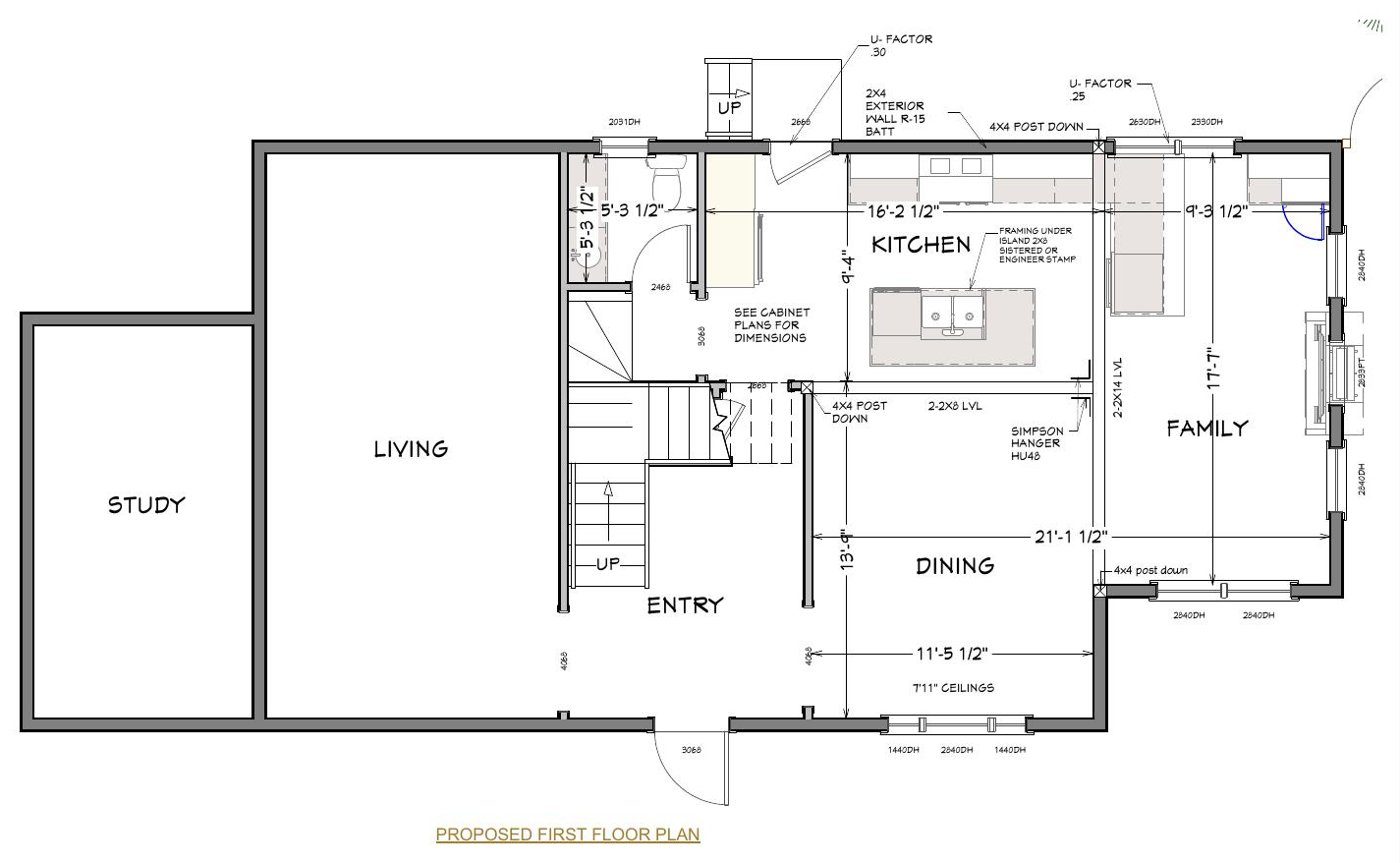 New floor plan