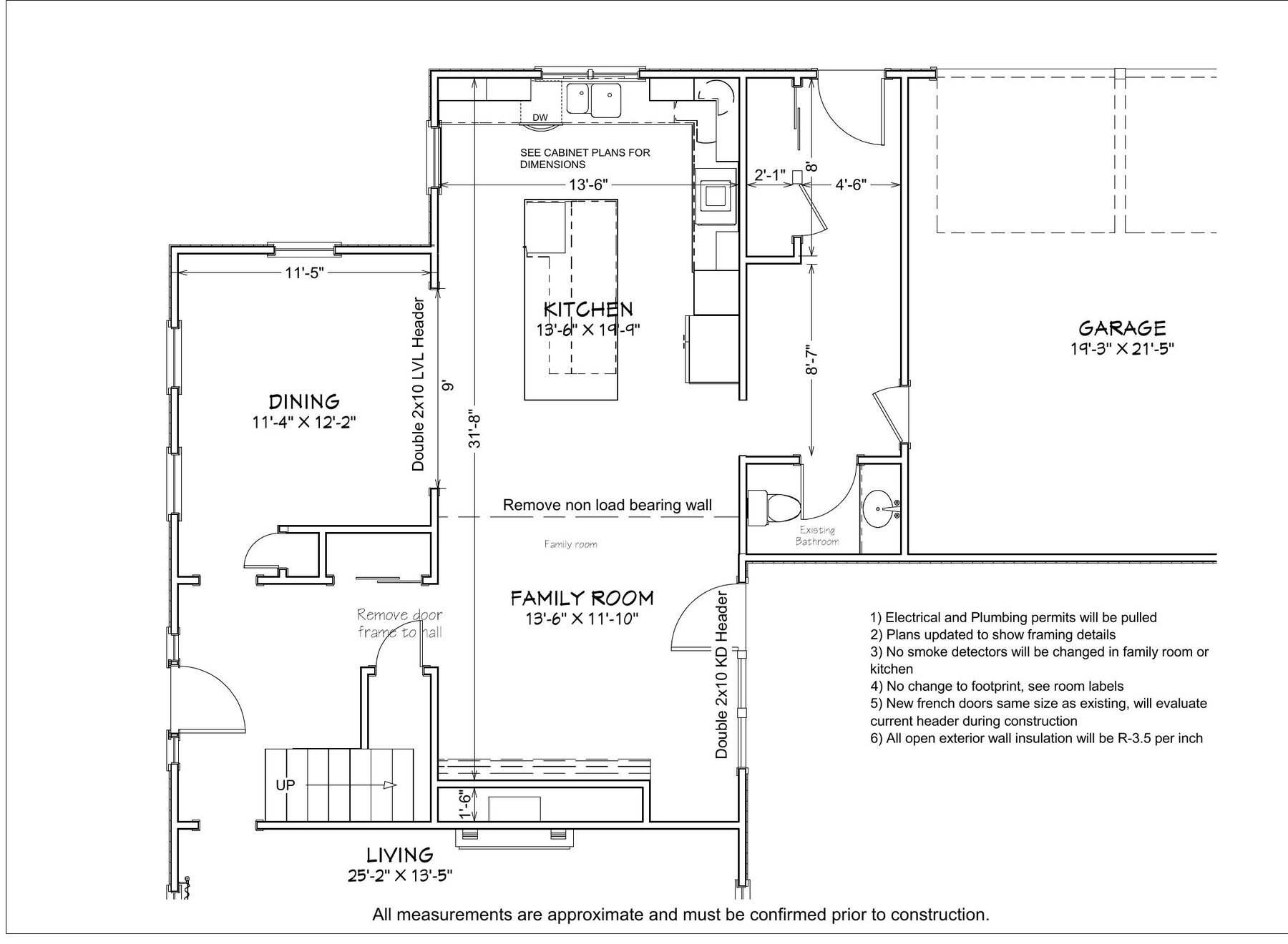 New floor plan