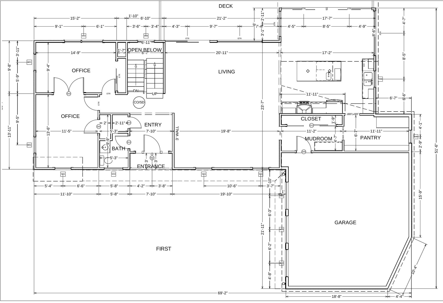 New floor plan
