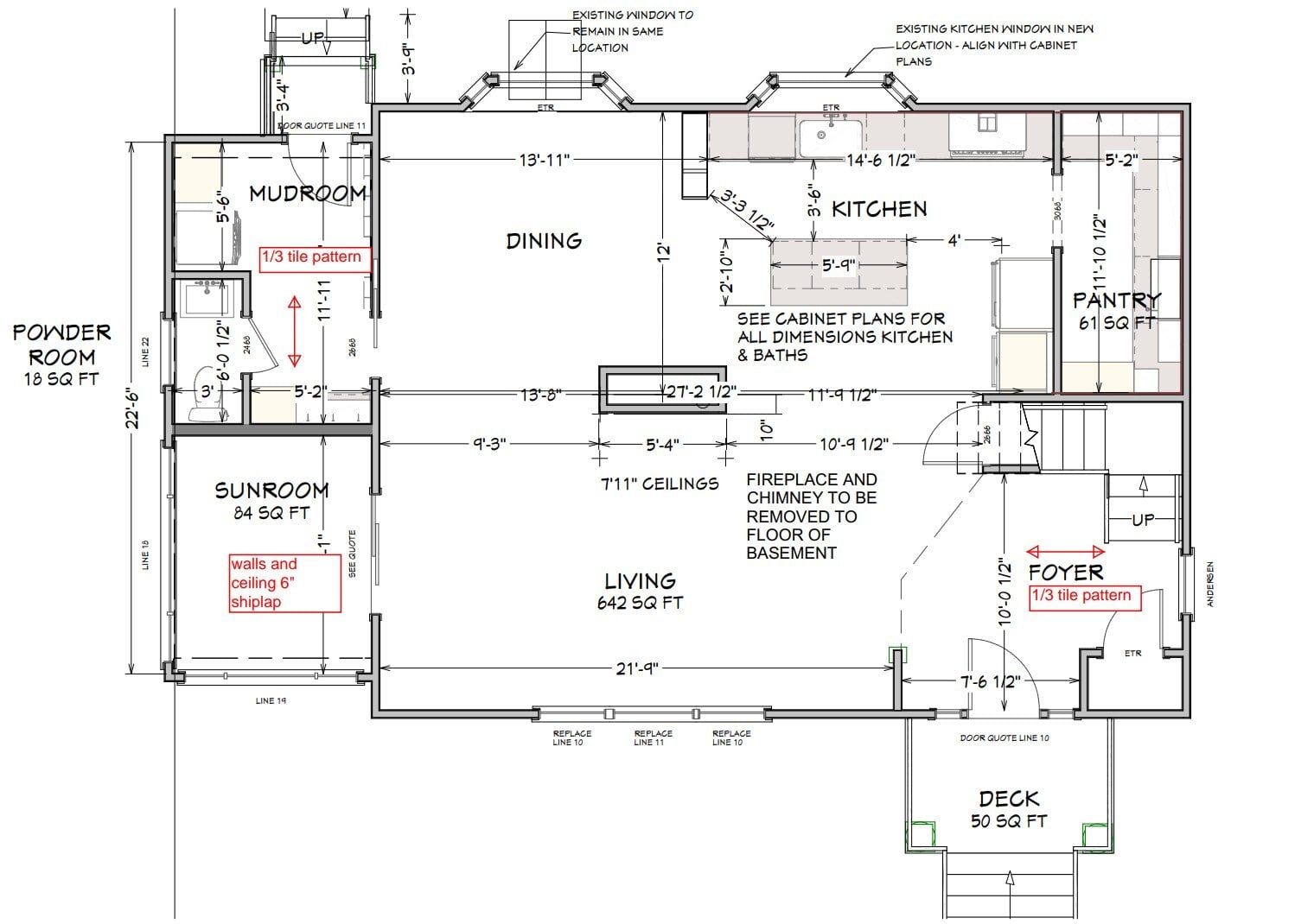 New floor plan