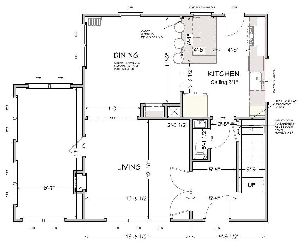 New floor plan