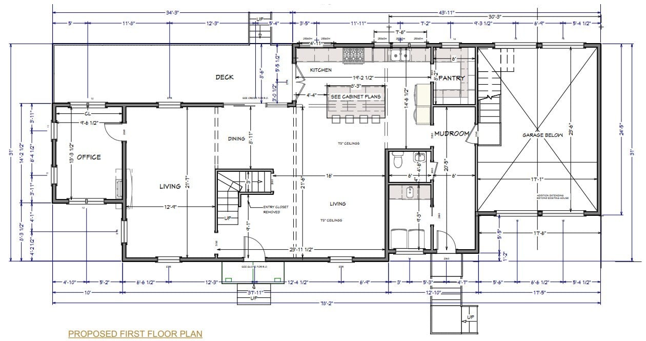New floor plan